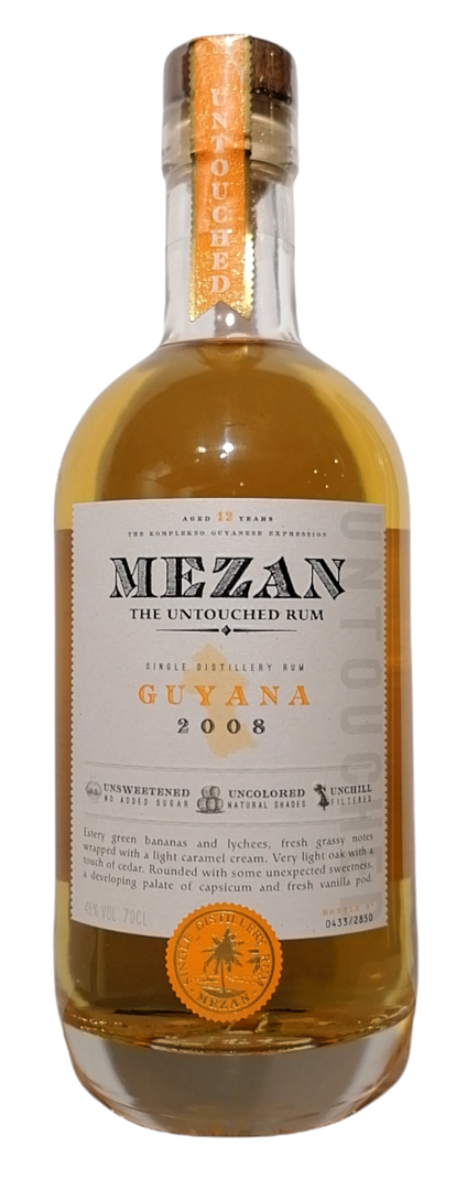Mezan Rum - Guyana 2008- 0,7l