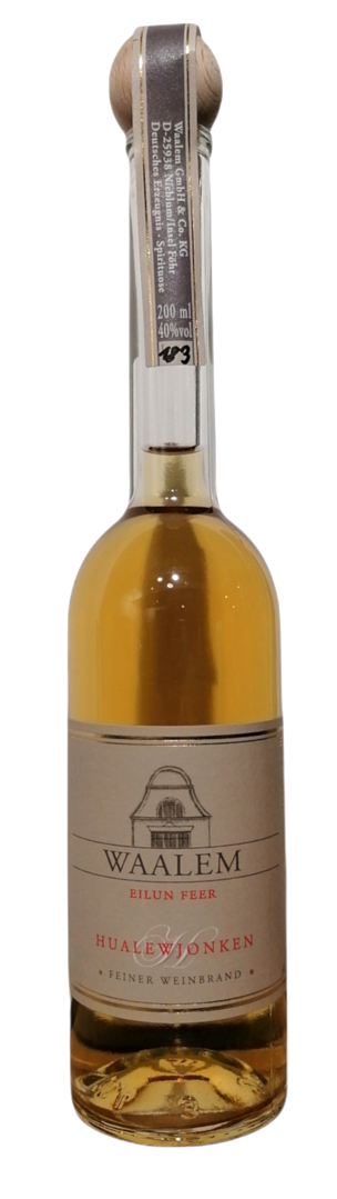 Waalem Hualewjonken - Föhrer Weinbrand - 0,2l