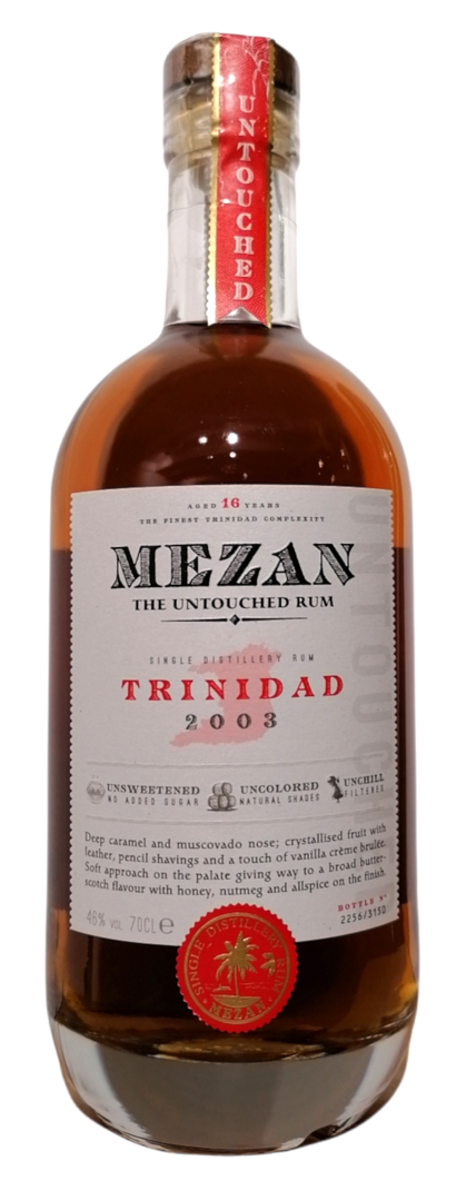 Mezan Rum - Trinidad 2003 - 0,7l