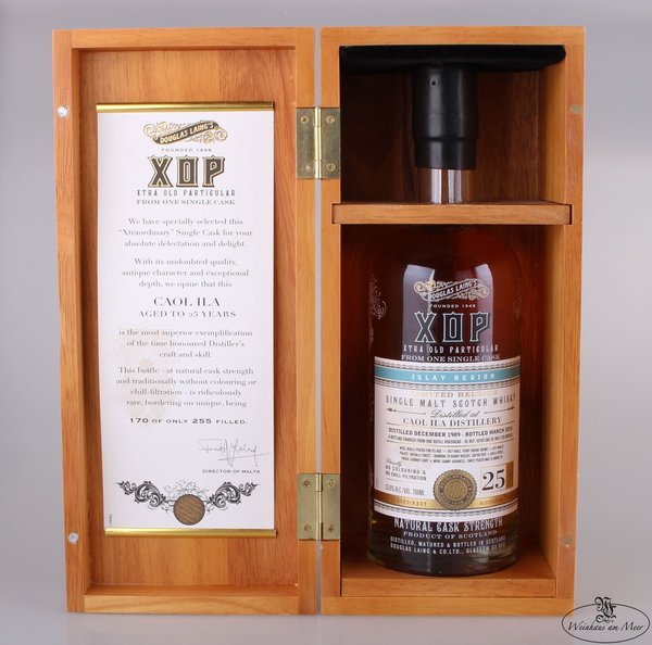 XOP - XTRA Old Particular - Islay Region - Caol Ila 25 - Single Malt Scotch Whisky
