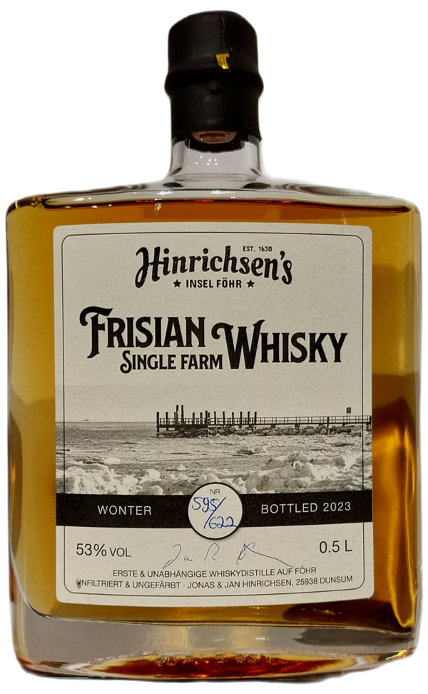 Hinrichsen's Farm Distillery - Frisian Single Farm Whisky - Wonter Edition - 0,5l